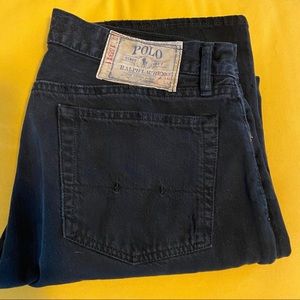 Men’s Polo by Ralph Lauren black denim jeans 33x32